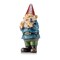 12"H Outdoor Garden Gnome Yard Statue with Bird Accent — Whimsical Hand-Painted Décor for Lawn, Patio & Flower Beds — Multicolor Finish